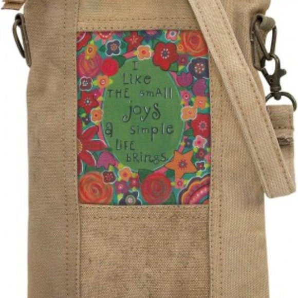 VINTAGE JOY RECYCLED MILITARY TENT SMALL CROSSBODY - Picture 6 of 6